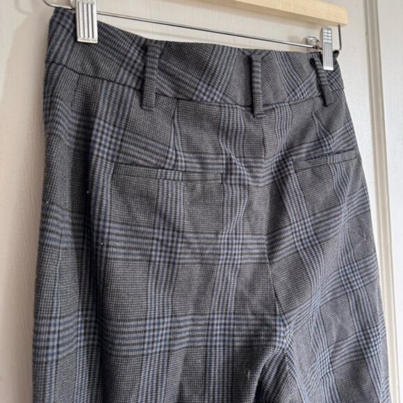 Aritzia Wilfred Plaid Tie Front Trousers NO BELT - Picture 4 of 8
